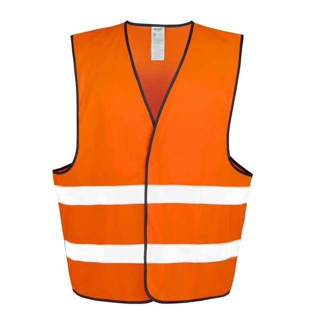Result - Chaleco Reflectante para Adultos Unisex (Naranja Fluorescente) Result UTBC4712_fluorescentorange