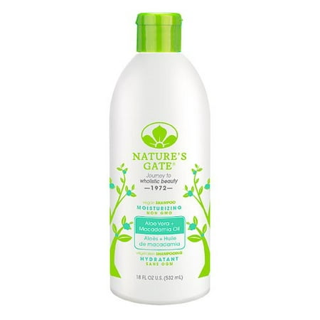 - Nature's Gate Aloe Vera Moisturizing Shampoo For Normal To Dry Hair, 18 Oz