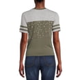 thumbnail image 3 of No Boundaries Juniors' Triple Stack Tee, 3 of 5