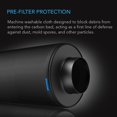 thumbnail image 4 of AC Infinity Pre-Filter Cloth 6â€, Replacement Inline Filter Sleeve 2-Pack, Fits 6â€ Carbon Filters for Odor Control in Grow Tents, Indoor Gardening, Hydroponics, 4 of 15