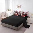 thumbnail image 3 of Erosebridal Geometric Circle Bedding Queen Size,Stripes Lines Comforter Sets with Sheets,Microfiber Reversible Bedding Sets Queen Size,Abstract Decoration,7 Pieces, 3 of 5