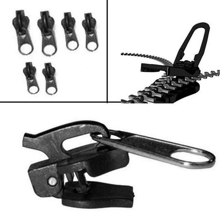6-PCS Zipper Repair Kit for Jackets Instant Zipper Replacement