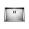thumbnail image 6 of Blanco 522215 Quatrus 25" Farmhouse Single Basin Stainless Steel Kitchen Sink - Stainless, 6 of 7