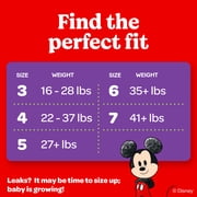 Huggies Little Movers HuggFit 360° Baby Diapers with 360° Waistband, Size 6 (35+ lbs), 48 Count (Select for More)