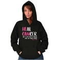 thumbnail image 5 of He Can Heal Cancer Religious BCA Hoodie Sweatshirt Women Brisco Brands L, 5 of 6