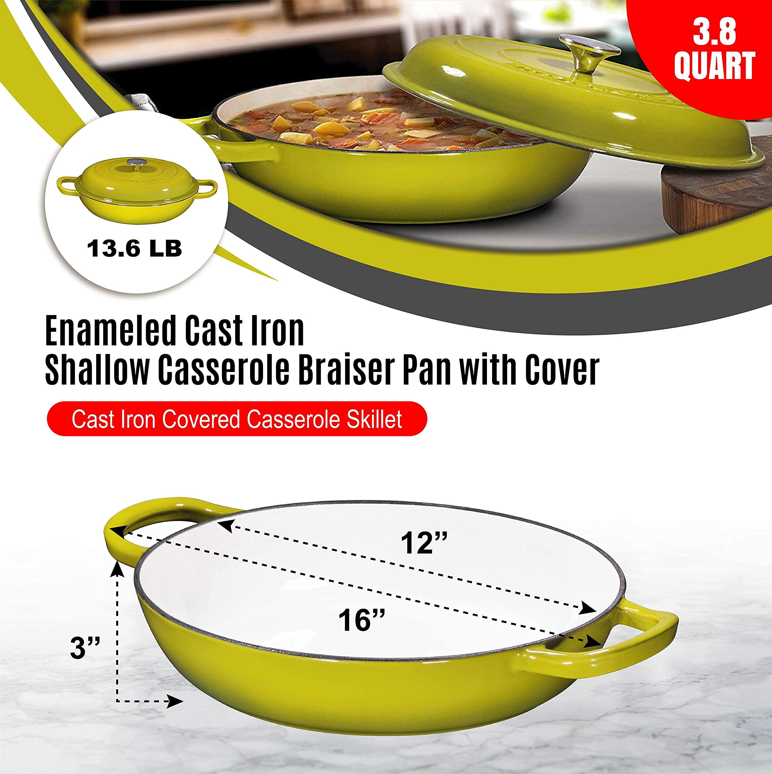 12 Things I Learned After Buying an Enameled Cast Iron Casserole Pot -  Drizzle Me Skinny!