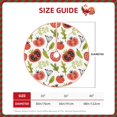 thumbnail image 2 of Fotbe Tomatoes Pattern Christmas Tree Skirt, Tree Skirts Plush Christmas Decorations, Christmas Tree Skirts Xmas Decorations Holiday Party Decor-30", 2 of 6