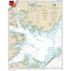 NOAA Chart 11548: Pamlico Sound Western Part 21.00 x 26.63 (Small Format Waterproof)
