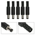 thumbnail image 1 of Male DC Power Plug, For Installation Stereo Headphone Socket ABS DC Power Plug Power Plug, 5pcs For Home, 1 of 8