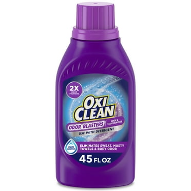 OxiClean Odor Blasters Odor and Stain Remover Liquid Laundry Additive, 45 fl oz