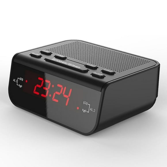 Pxcl Fm Radio Multi-function Radio Digital Time Display Led Alarm Clocks Radios