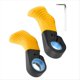 thumbnail image 2 of Nuevas Empuñaduras Ergonómicas para el Pulgar, Pequeñas Empuñaduras Auxiliares para Manillar de Bicicleta, con de Cuerno de Oveja, Color Amarillo., 2 of 5