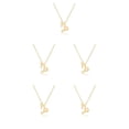 thumbnail image 2 of Qarigey Collar del zodiaco Regalo de amigos Ajustable Cómodo Ins Personalidad Superficie lisa Accesorio de moda Capricornio dorado oro capricornio 5piezas Qarigey CBP198494, 2 of 5