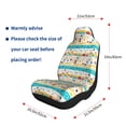 thumbnail image 4 of Naloa Funny Farm Car Seat Covers 2PCs Front Car Seat Covers Universal fit for Most Cars SUVs and Trucks - 2 PCS, 4 of 5