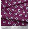 thumbnail image 3 of Soimoi Poly Georgette Fabric Dot,Butterfly & Floral Print Fabric by Yard 52 Inch Wide, 3 of 3