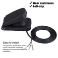 thumbnail image 4 of Riwesomey Triciclo eléctrico Acelerador Control de velocidad Pie de freno Universal Negro Niños Plástico para barco Scooter Piezas de mejora Type2, 4 of 6