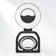 thumbnail image 2 of Black USB Charge Led Selfie Ring Light Mobile Phone Lens LED Selfie Lamp Ring for Smartphone Selfie Light, 2 of 5
