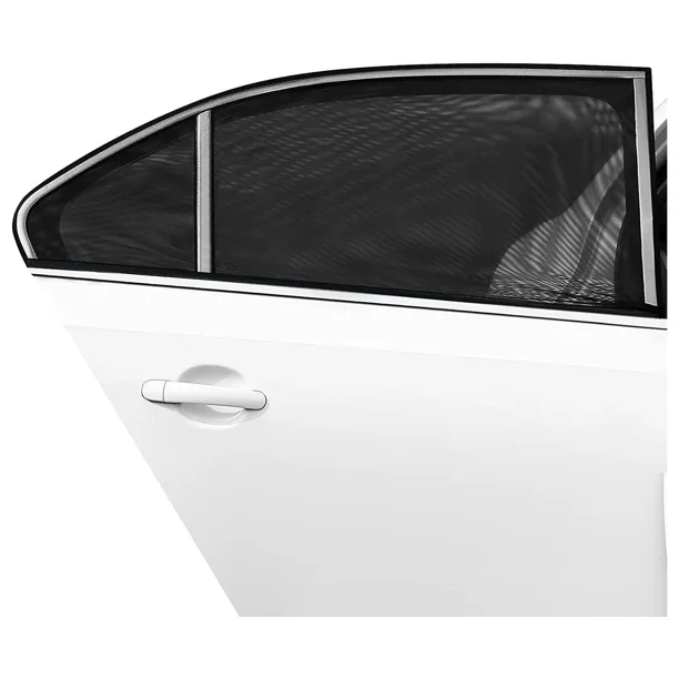 Parasoles para ventanillas de coche de alta elasticidad, parasoles para coche, ventana lateral trasera de cubierta completa, visera solar, bloquea los rayos ultravioleta, protección para bebés, niños