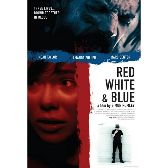 Red White & Blue Movie Poster (11 x 17)
