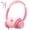 Light Pink, variant on Mpow Kids Headphones with Microphone, 85/94dB Volume Limit, Foldable Over-Ear Stereo Headphones for for Girls & Toddlers, Pink