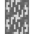 thumbnail image 1 of Ahgly Company Tapis d'Intérieur Lavables en Machine Rectangle Transitionnel Gris Nuage Gris, 6' x 9', 1 of 7