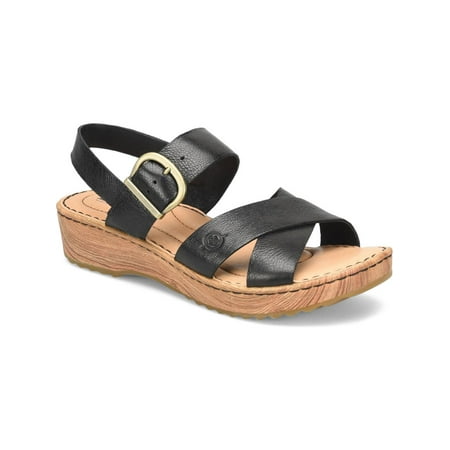 

Born Womens Aida Leather Comfort Slingback Sandals