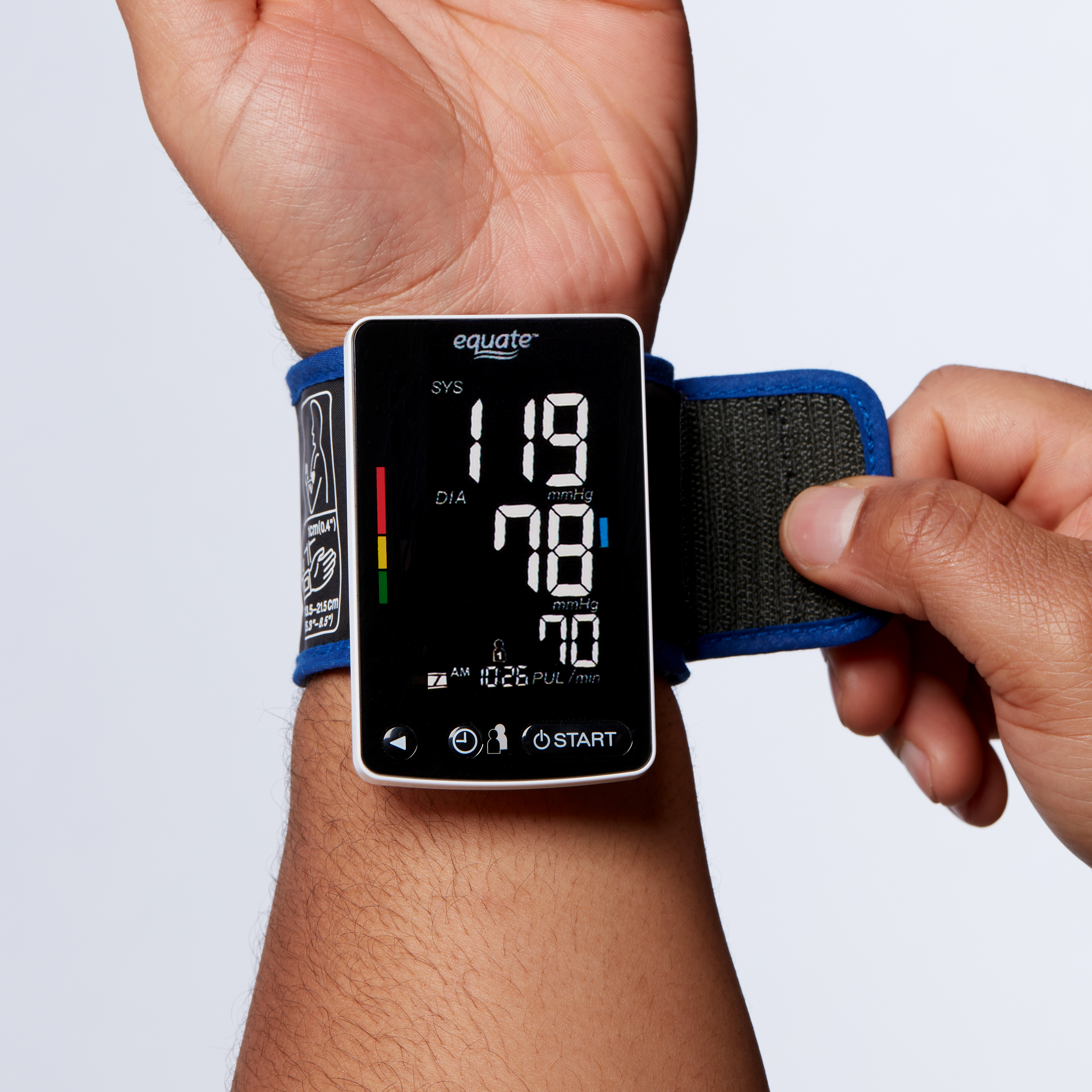 Equate Wrist Blood Pressure Monitor with Bluetooth photo 2