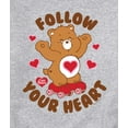 thumbnail image 3 of Care Bears - Follow Your Heart - Men's Crew Fleece Sweatshirt, 3 of 5