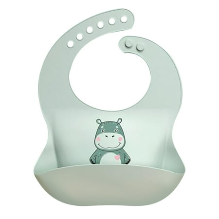 

AIEOTT Baby Eating Silicone Bib Three-dimensional Waterproof Super Soft Rice Bag