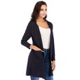 thumbnail image 5 of Tinglu Women Cardigans Outwear Loose Long Cardigan Shirts with Pockets Tops, 5 of 8
