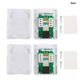 thumbnail image 4 of FLAMEEN Cat6 Mount Box,2Pcs RJ45 Surface Mount Box Cat6 Single-Port Desktop Information Junction Boxes,Surface Mount Box, 4 of 8