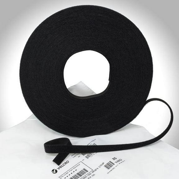 VELCRO® Brand - 5/8" Black ONE-WRAP®