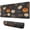 Patterned Pumpkins Halloween, variant on Long Mouse Pads for Desk,Pink Halloween Ghosts Bats and Pumpkins Desk Mats on Top Of Desks, Desk Mouse Pad Extra Large with 3mm Non-Slip Base and Stitched Edge for Gaming,Office,Work,Home 31.5x11.8in