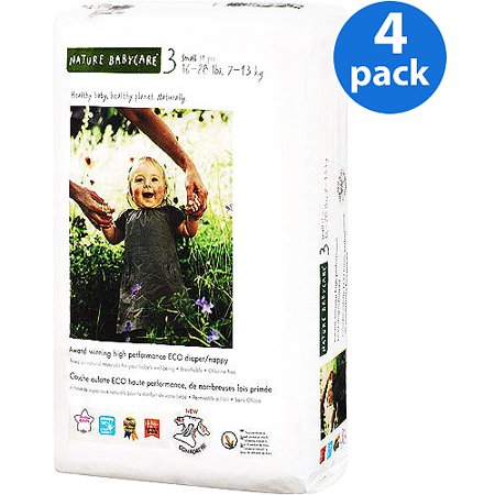Nature Babycare - Eco Diapers, count 124, Size 3