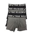 thumbnail image 1 of True Religion  Modal Boxer Briefs 4-Pack - TR335 (Black Logo/Charcoal, M), 1 of 1