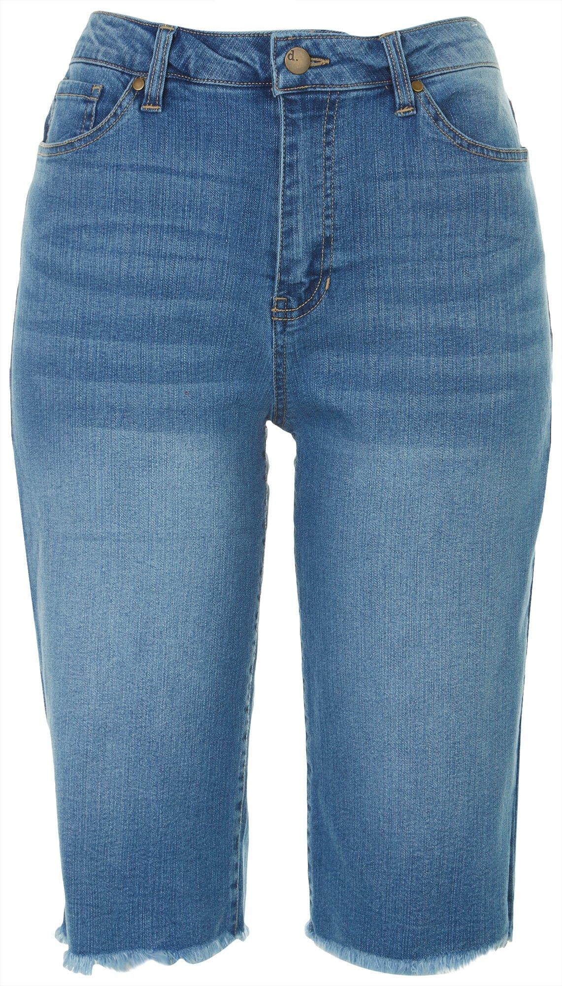 D. Jeans Womens Reclycled Denim Knee 