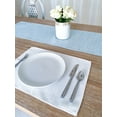 thumbnail image 2 of Bay View Blue Indoor Outdoor Table Runner, 2 of 9