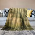 thumbnail image 2 of Bciig Sunbeam Tree Magical Realism Warm Lightweight Blanket Soft Fleece Throw Blanket Living Room Sofa Decor Cow Gifts for All Seasons 3 Sizes 40x50in, 2 of 6
