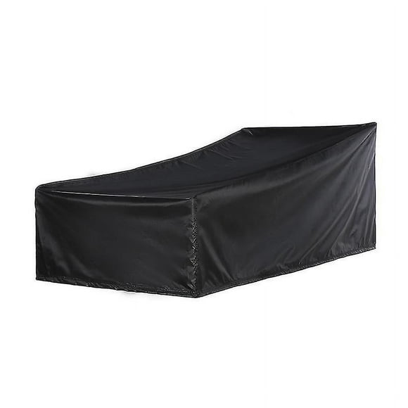 Garden Sunbed Cover Waterproof Windproof Anti-Uv Outdoor Patio Sun Lounger Cover(S)