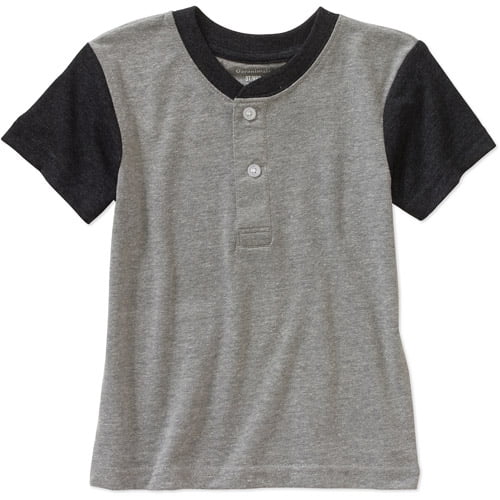 Baby Toddler Boy Henley Tee Shirt