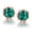 UE0554B, variant on Elegant Rainbow Gemstones Earrings Secure Push Back Closure Sophisticated Alloy Day To Night Conversion Jewelry