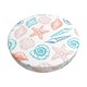 thumbnail image 1 of Disketp Colorful Seashells1 Funda Redonda para Taburete, Funda de Cojín para Silla de Bar Suave y Elástica-14 inch, 1 of 7