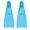 Blue M code, variant on LAIQIEN Flexible Swimming Training Fin Swim Flippers Travel Size Swim Fin for Man Women Kid Snorkeling Diving Swimming Pool