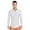 White, variant on Mens Latin Ballet Dance Leotard Competition Costume Raglan Sleeve Stand Collar Button Sparkly Rhinestones Leotard