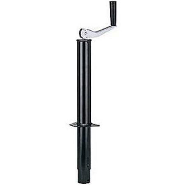 Capacity and XL Drop Leg for A-Frame Trailers Lippert Smart Jack with 3,500 lbs Black 