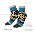 thumbnail image 6 of Naloa Adventure Awaits Ankle Socks for Women Non Slip Socks No Show Socks Classic Low Cut Casual Socks Casual Socks, 6 of 7