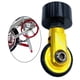 thumbnail image 5 of Patinete plegable Easy Wheel con tija de sillín de 33,9 mm, ideal para viajar, empujar y mucho más. Dorado, 5 of 9