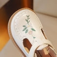 thumbnail image 5 of Mepaouo Toddler Little Girl Mary Jane Dress Shoes Ballet Flats Party School Princess Flower Shoes White, 5 of 9
