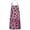 Pink and Gray, variant on Yellow and Black Leopard Pattern Apron-Garden Aprons for Women with Pockets-Cotton Linen Waterproof Kitchen Cooking Gardening Aprons Adjustable for Kitchen,Cooking,BBQ and Salon 33x27 Inch