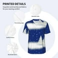 thumbnail image 4 of Daiia Christmas Fir Tree Mens Baseball Jersey Button Down Shirts Short Sleeve Sports Uniforms-XX-Large, 4 of 9